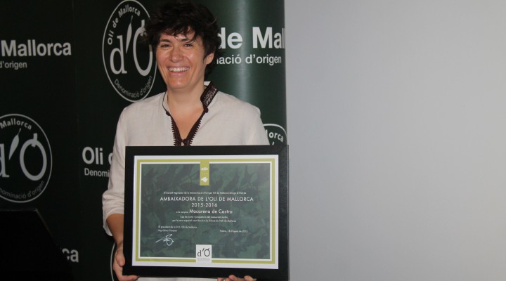 Macarena de Castro, Ambaixadora de l'Oli de Mallorca 2015-2016
