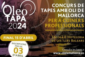 Participa a Oleotapa 2024, el concurs de tapes amb Oli de Mallorca per a cuiners professionals